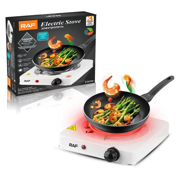 Electric Stove Hot Plate Heat Up In Just 2 Mins - 1000W Charcoal Burner