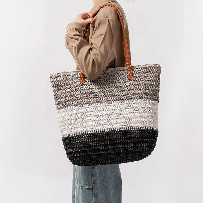 Straw Bag Oversized