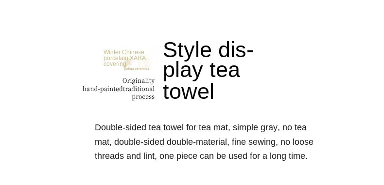 Water Absorption Tea Towel