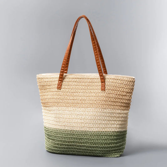Straw Bag Oversized