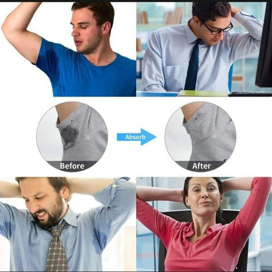 Underarm Sweat Pads for Hot Weather 12pcs