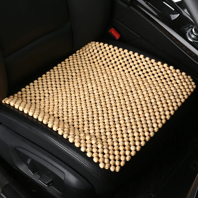 Summer Wooden Bead Seat Cushion