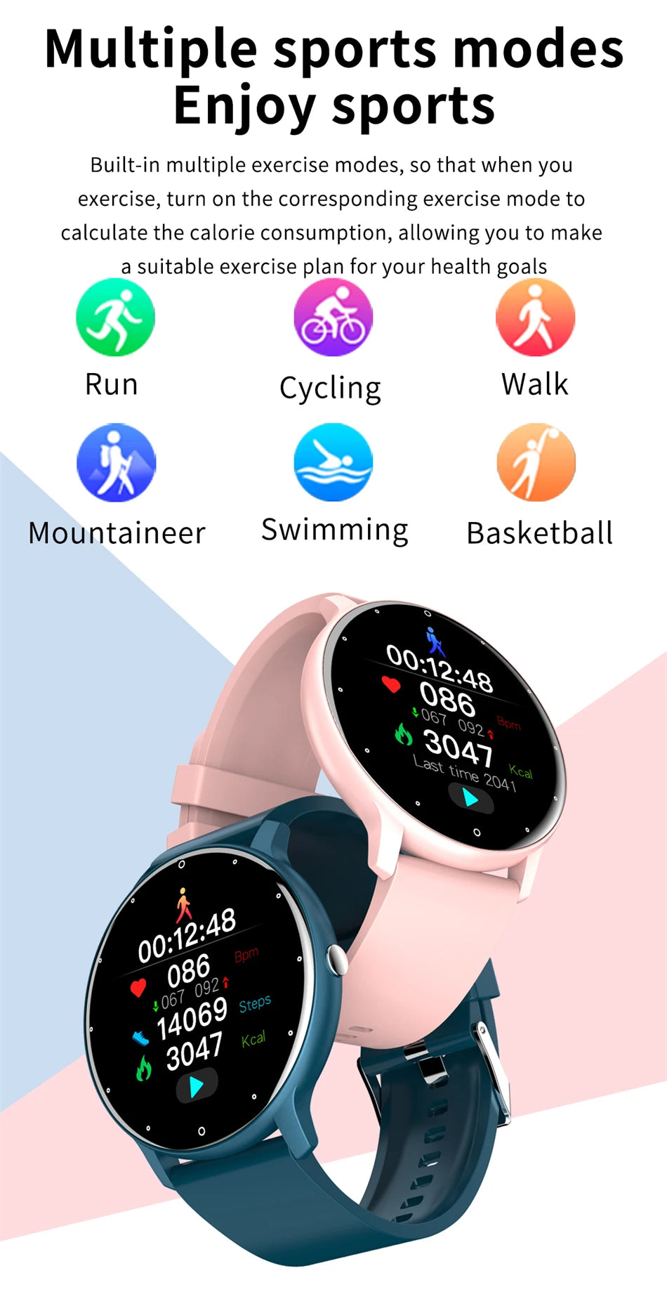 Waterproof Sports Fitness Tracker