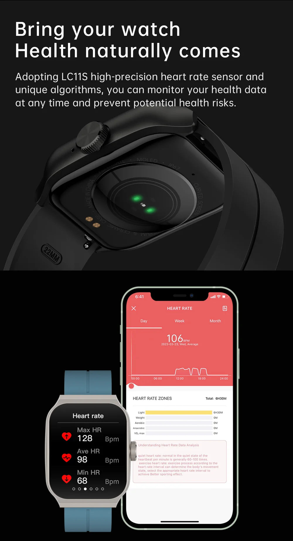 Smart Watch with Smooth Operation