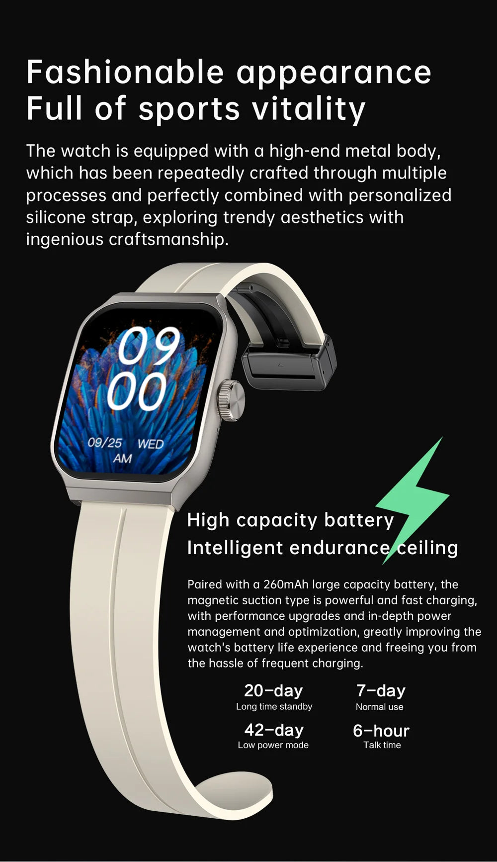 Smart Watch with Smooth Operation