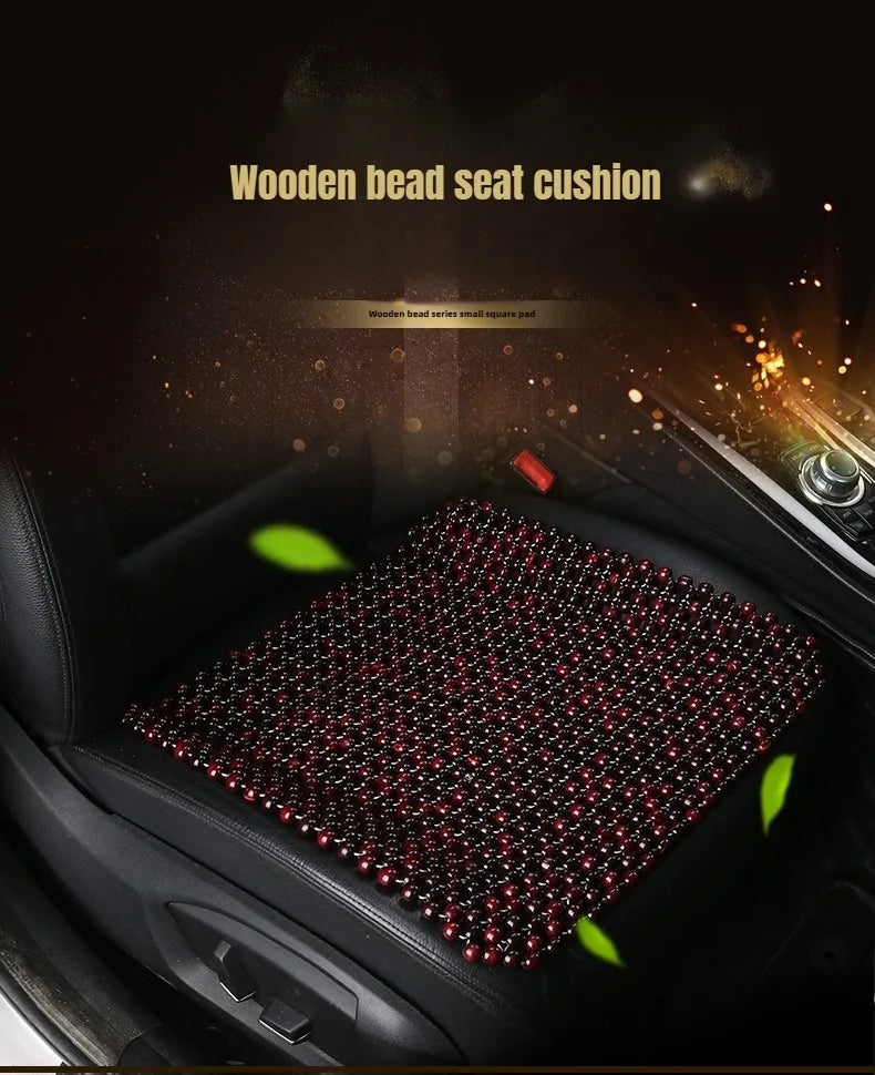 Summer Wooden Bead Seat Cushion