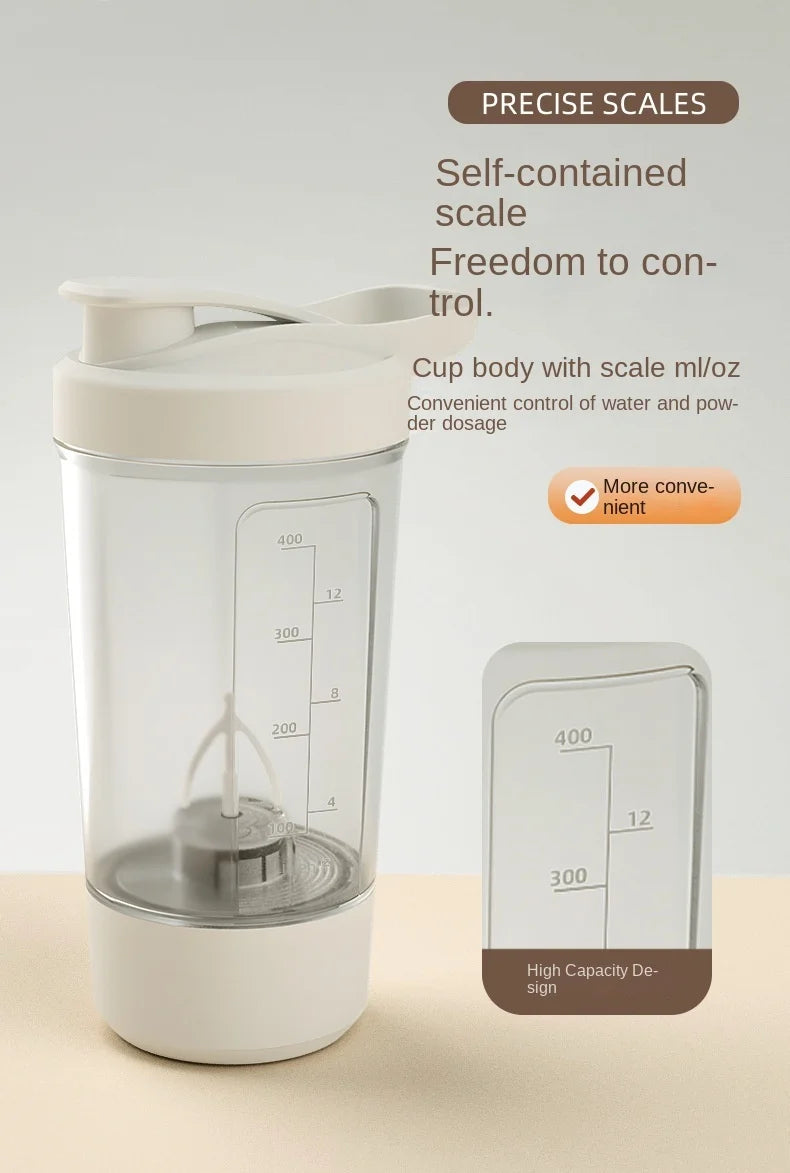 Electric Portable Whey Protein Shaker