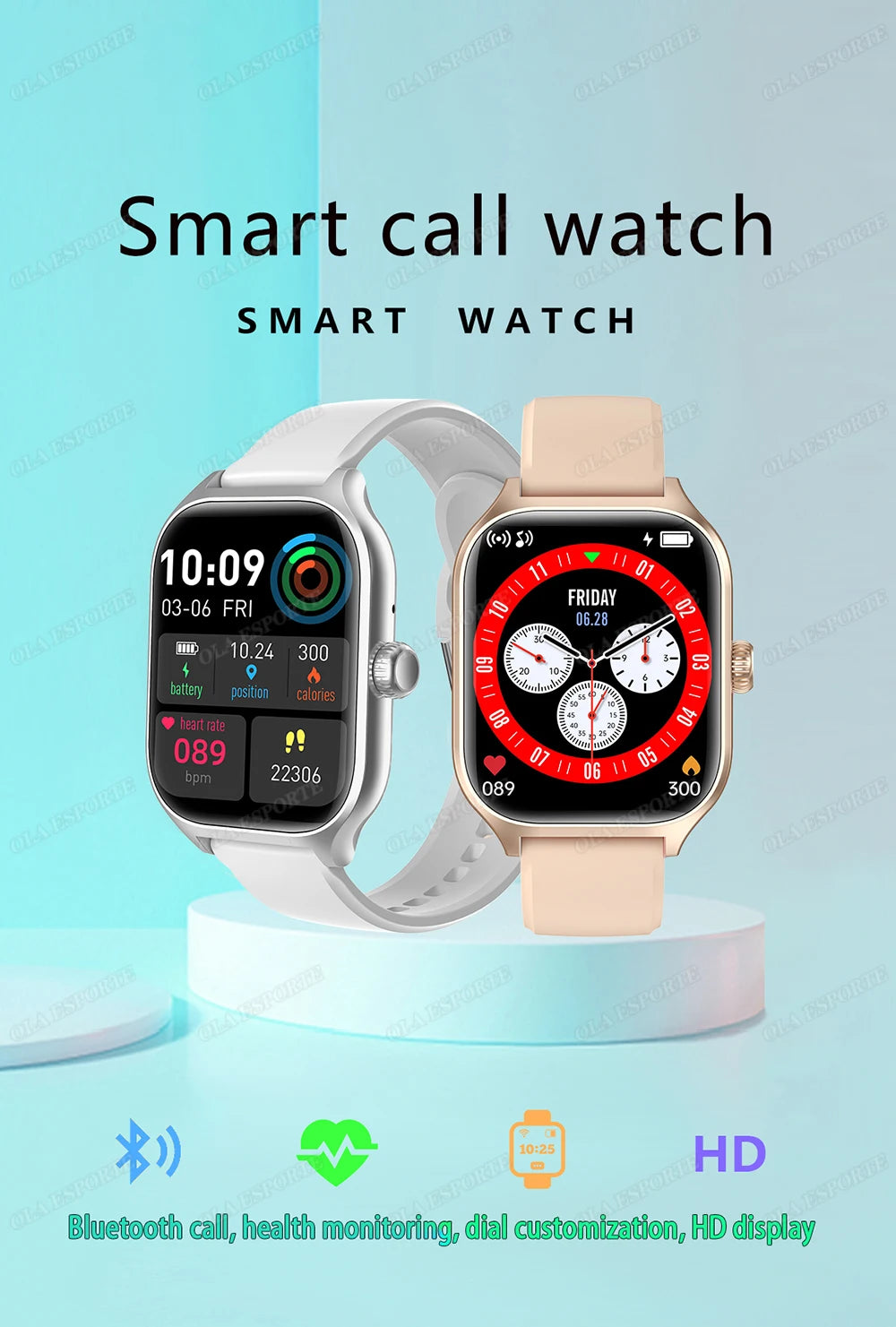 Smart Watch For Android IOS