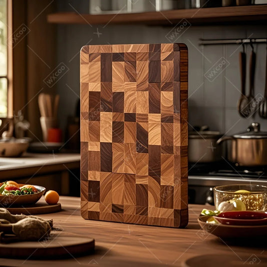 WXCOO Acacia Wooden Cutting Board