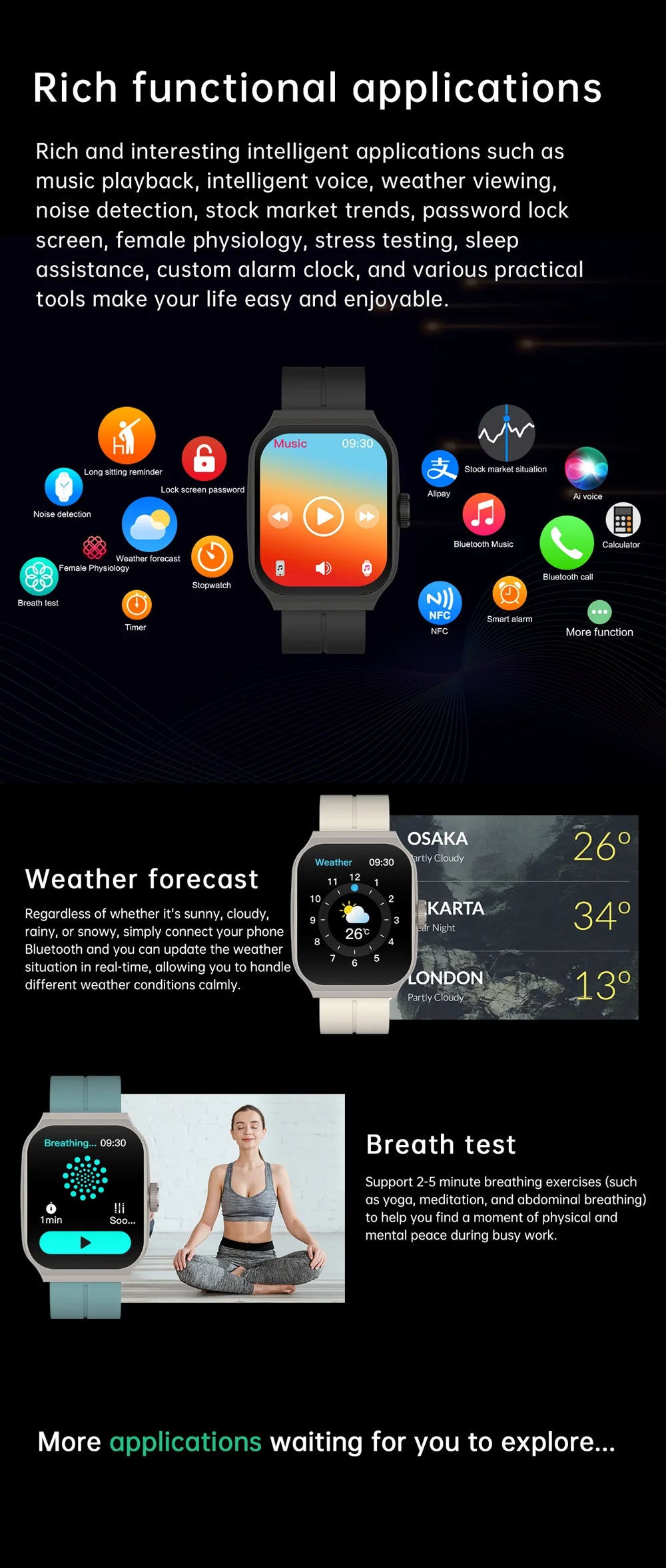 Smart Watch with Smooth Operation