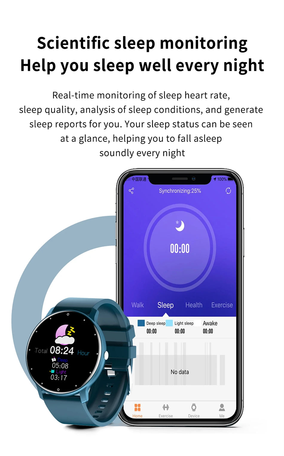 Waterproof Sports Fitness Tracker