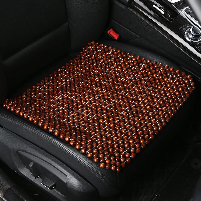 Summer Wooden Bead Seat Cushion