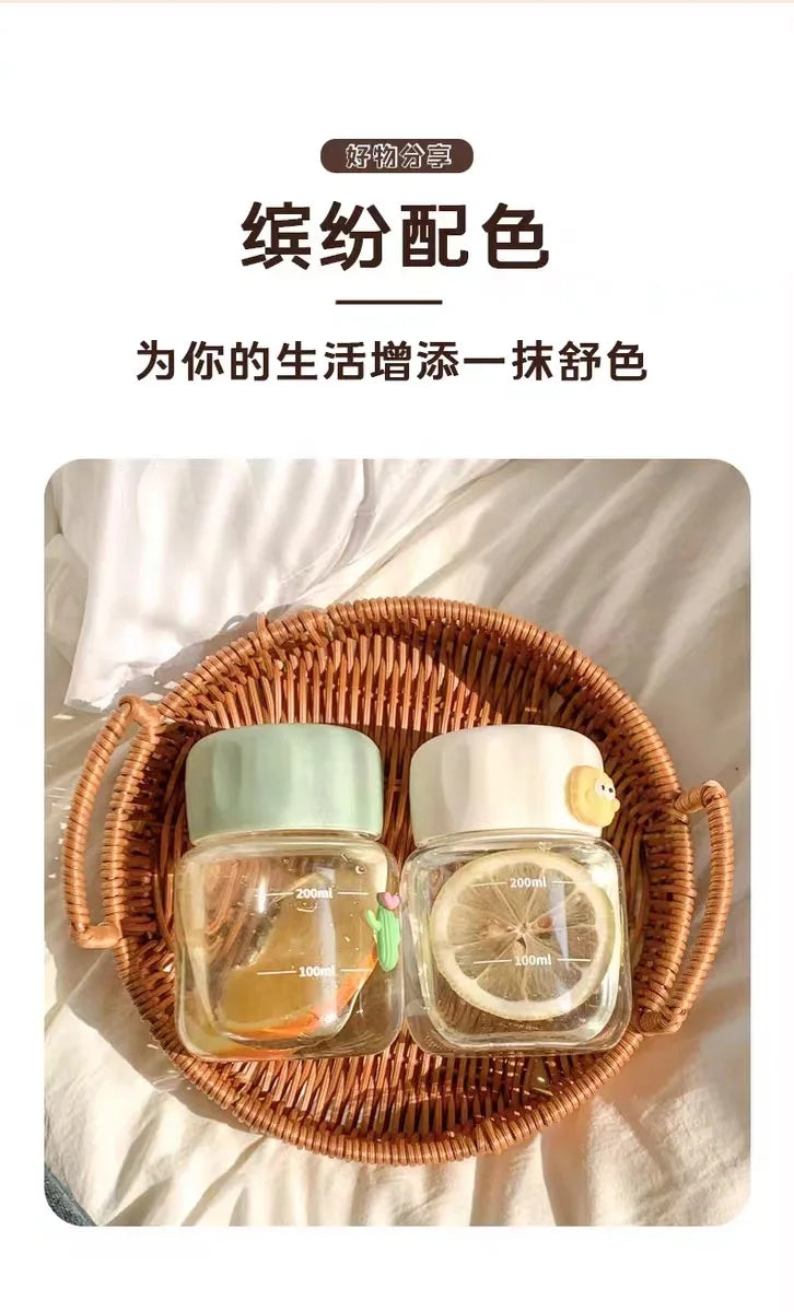 Small Glass Water Bottles