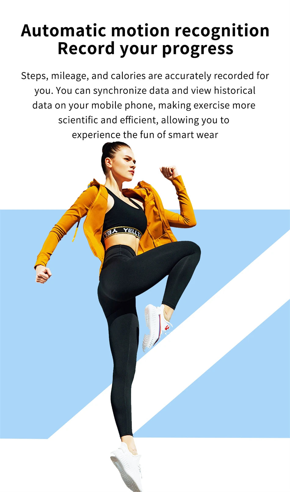 Waterproof Sports Fitness Tracker