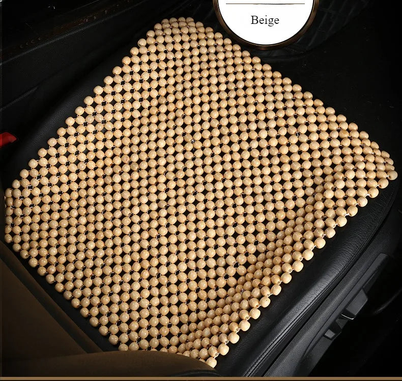 Summer Wooden Bead Seat Cushion