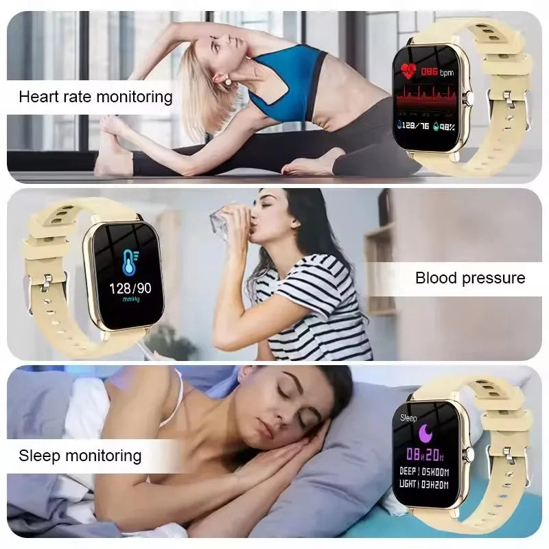 Smart watch with full touch screen