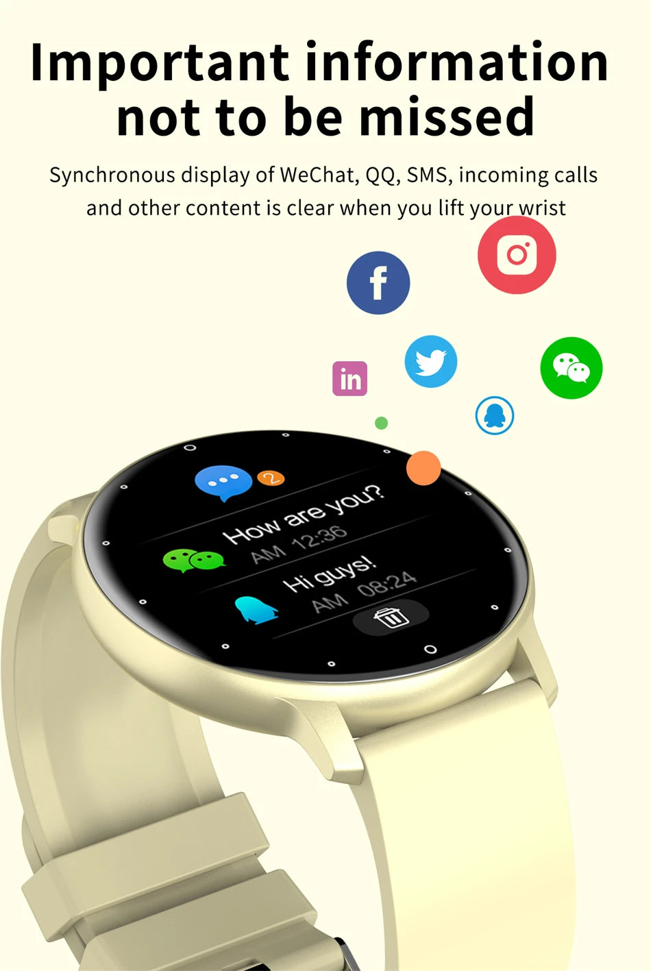 Waterproof Sports Fitness Tracker