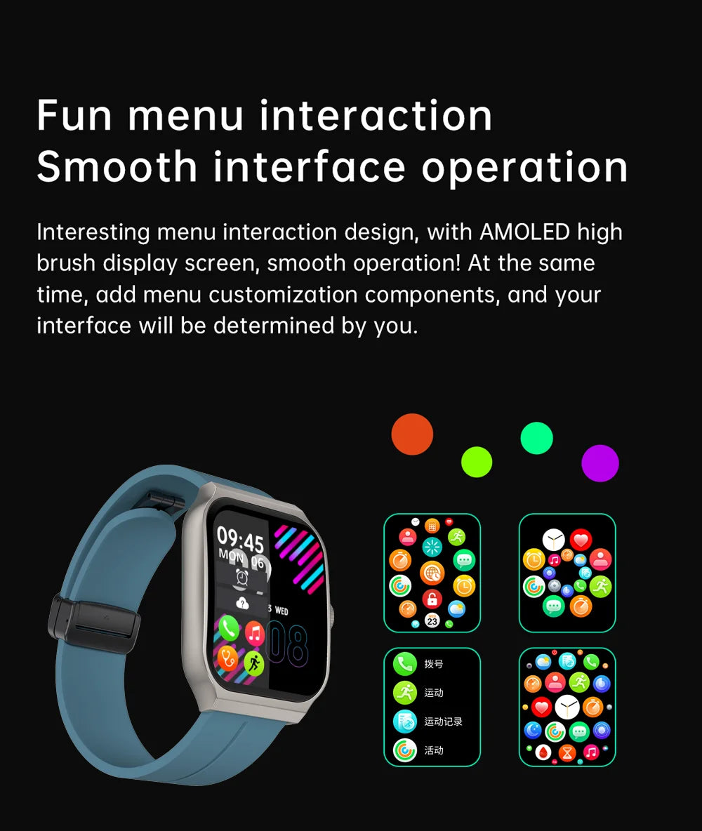 Smart Watch with Smooth Operation