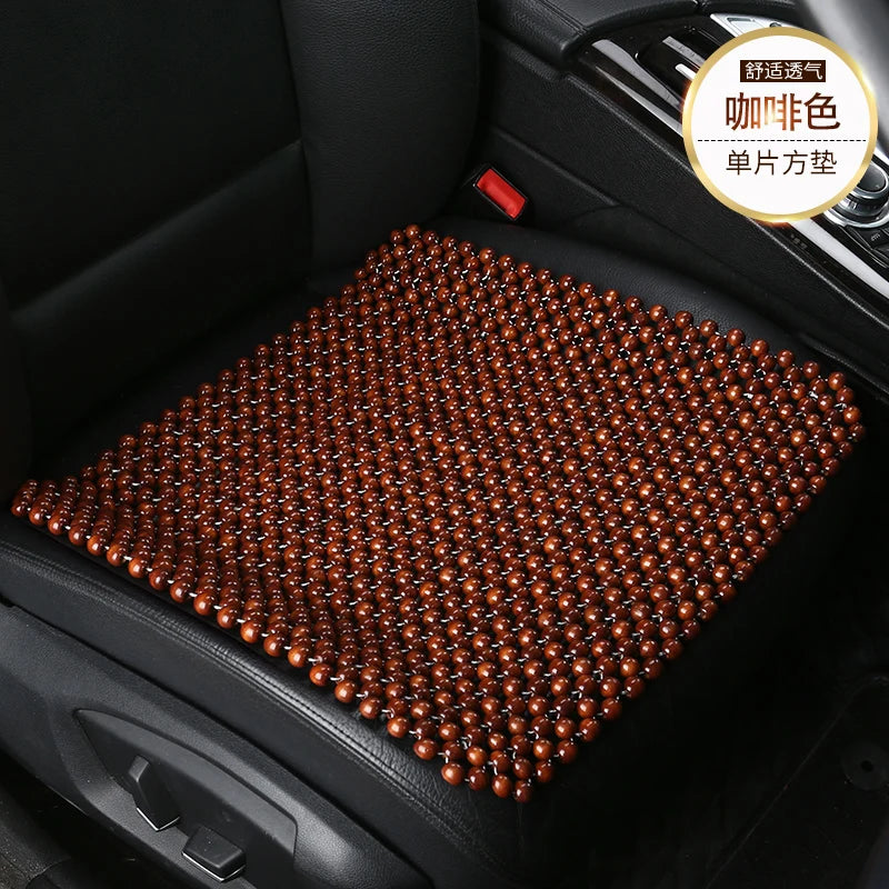 Summer Wooden Bead Seat Cushion