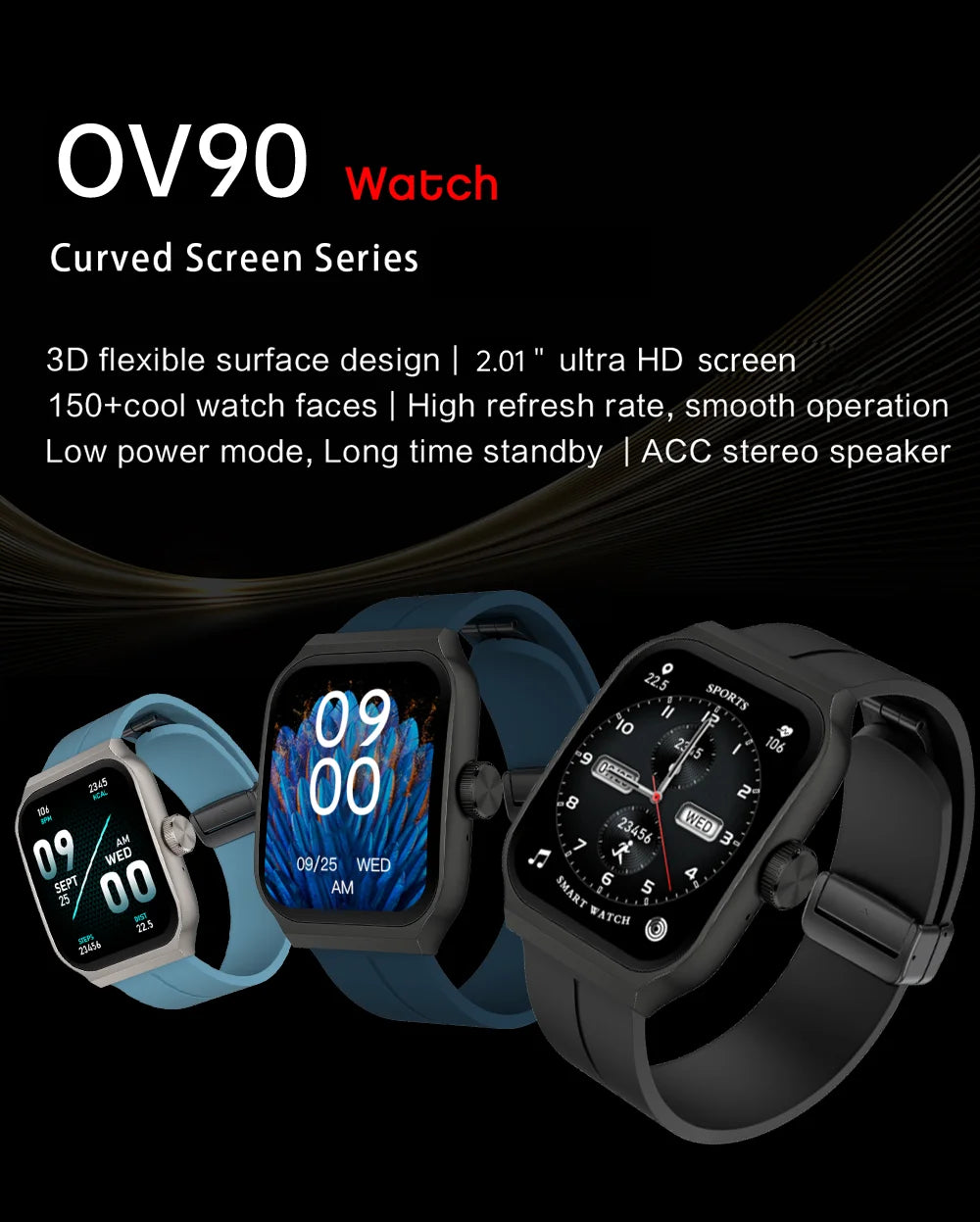 Smart Watch with Smooth Operation
