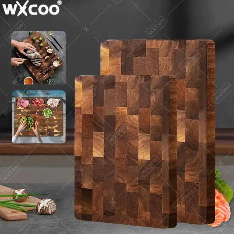 WXCOO Acacia Wooden Cutting Board